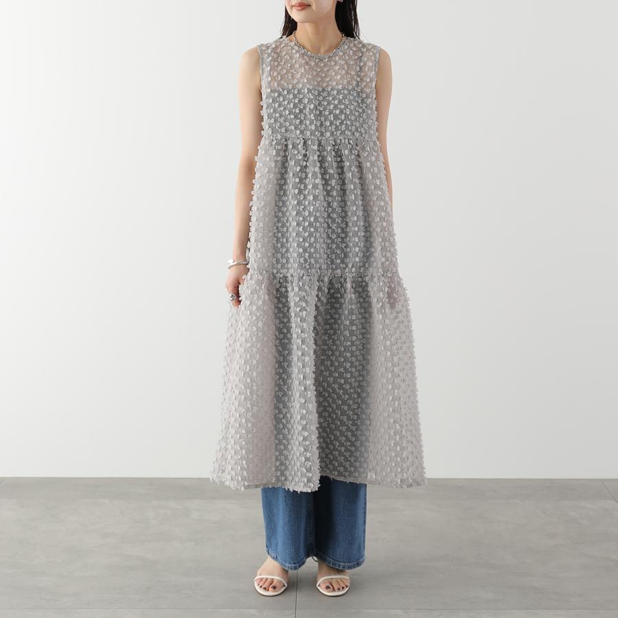 Torrazzo Donna（トラッゾドンナ） ワンピース 2-Way Dot Sheer Dress 