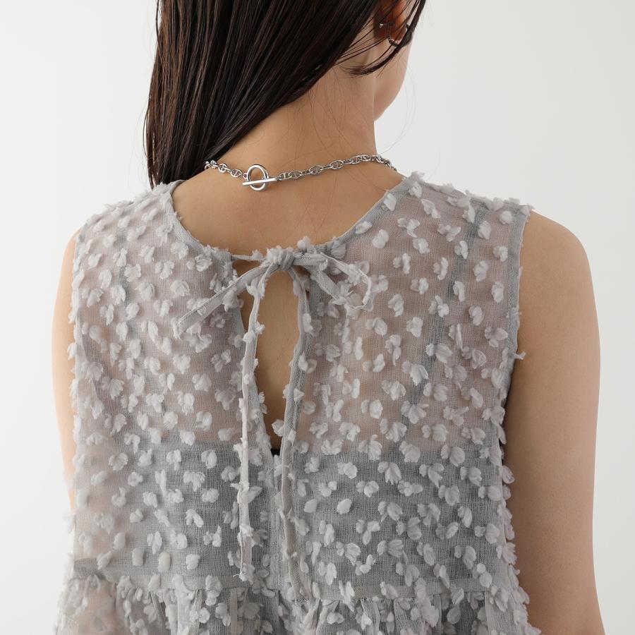 Torrazzo Donna（トラッゾドンナ） ワンピース 2-Way Dot Sheer Dress