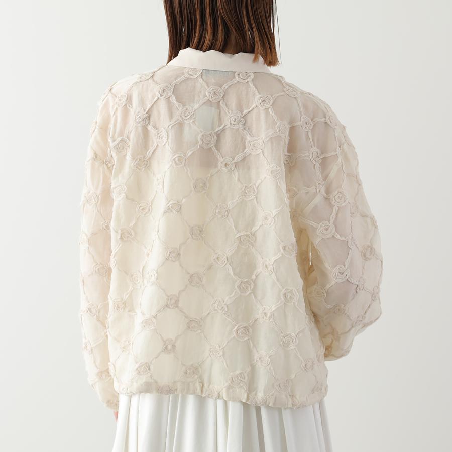 Torrazzo Donna（トラッゾドンナ） ブルゾン Textured Fringe Blouson