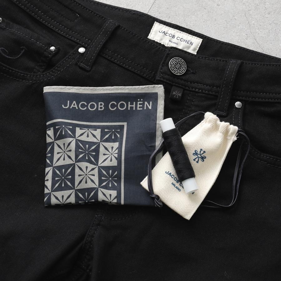 JACOB COHEN ヤコブ コーエン ジーンズ BARD バード JUM_QE004 S3598 メンズ デニムパンツ スリムフィット ストレッチ スカーフ付 500Dの画像