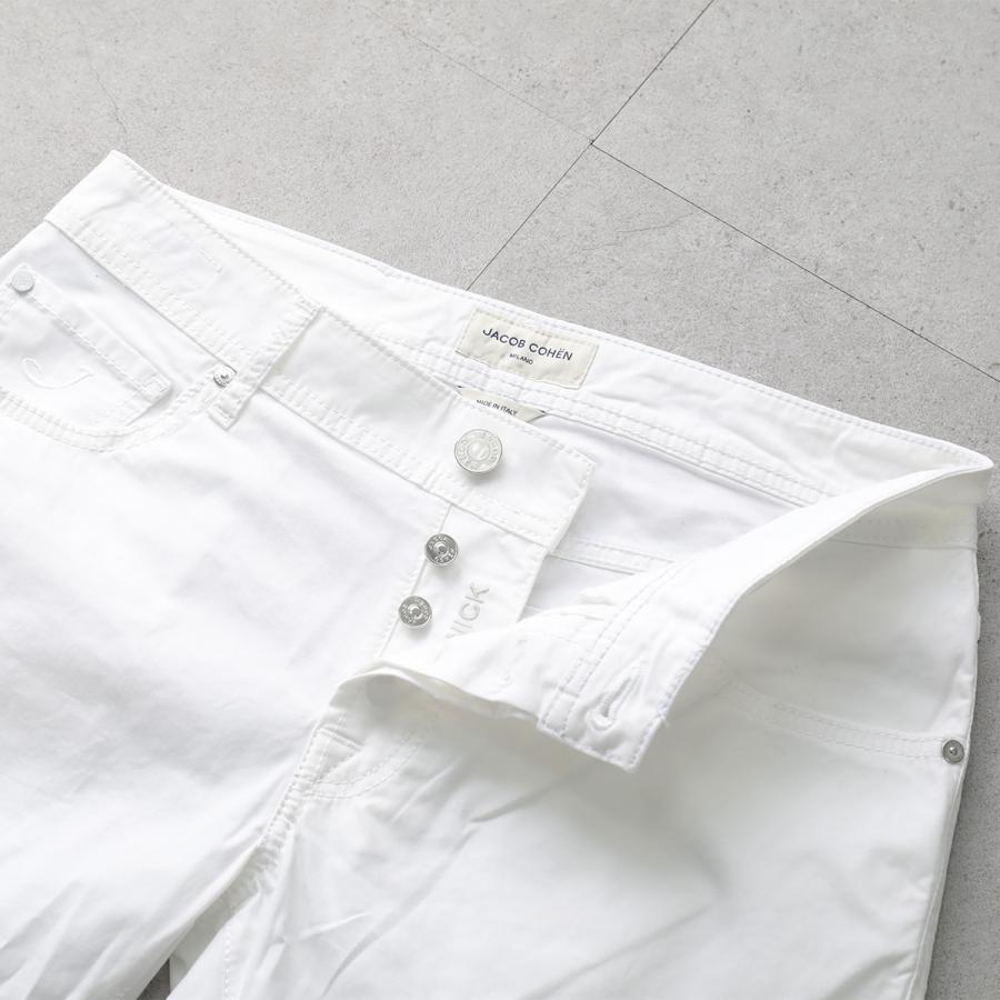 JACOB COHEN ヤコブ コーエン パンツ NICK ニック JUM_QE006 S2544 メンズ ボトムス スリムフィット ストレッチ スカーフ付 カラー3色の画像