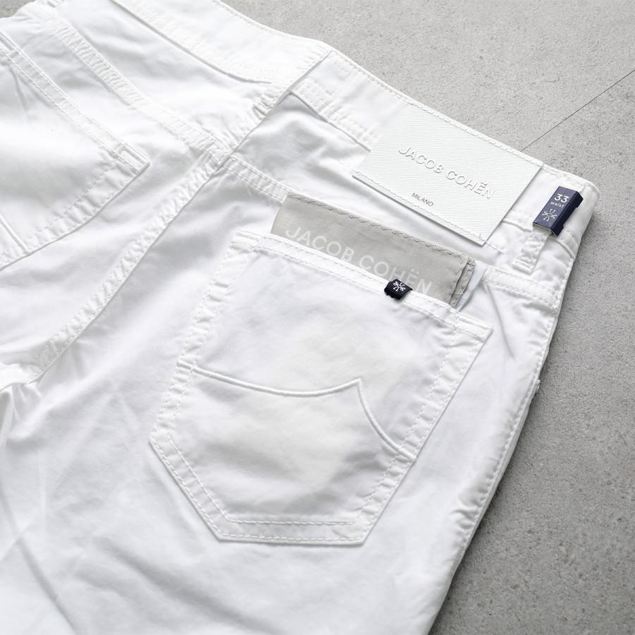 JACOB COHEN ヤコブ コーエン パンツ NICK ニック JUM_QE006 S2544 メンズ ボトムス スリムフィット ストレッチ スカーフ付 カラー3色の画像