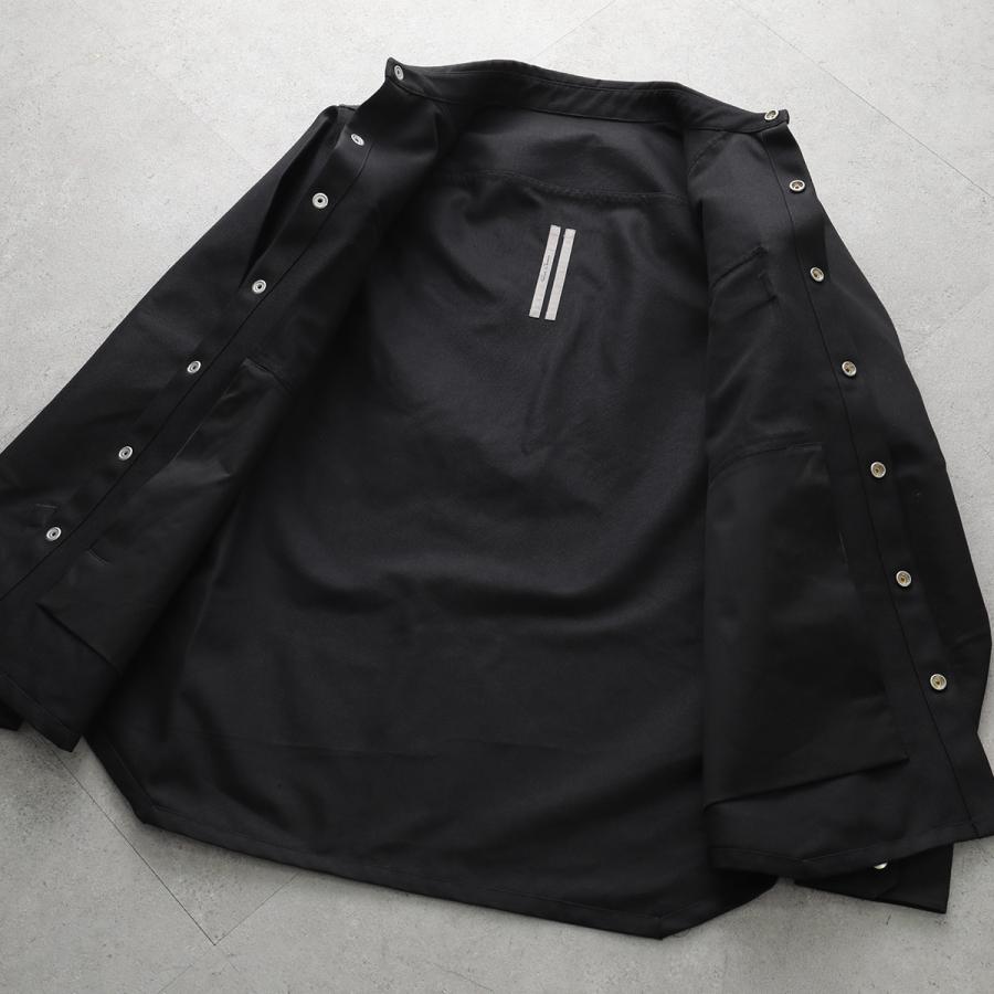 Rick Owens リックオウエンス ジャケット OUTERSHIRT RU01F2729 CDU メンズ シャツ 長袖 09/BLACKの画像