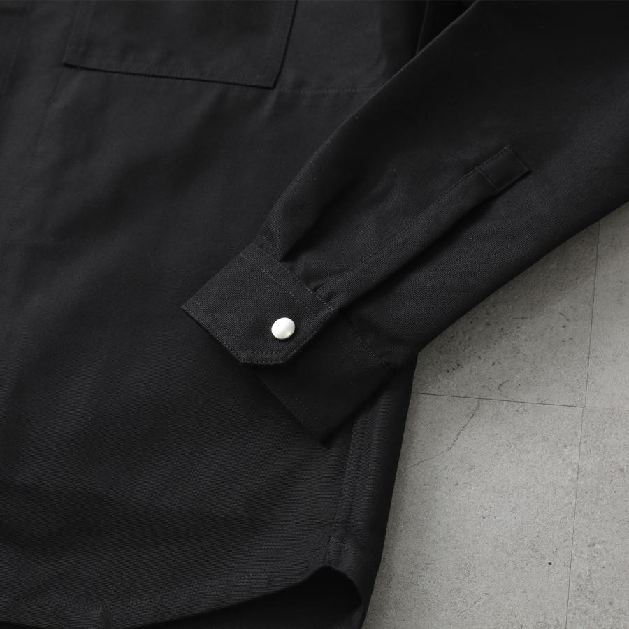 Rick Owens リックオウエンス ジャケット OUTERSHIRT RU01F2729 CDU メンズ シャツ 長袖 09/BLACKの画像
