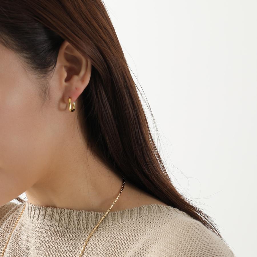 TOM WOOD（トムウッド） ピアス Frame Hoops Small Gold フレーム
