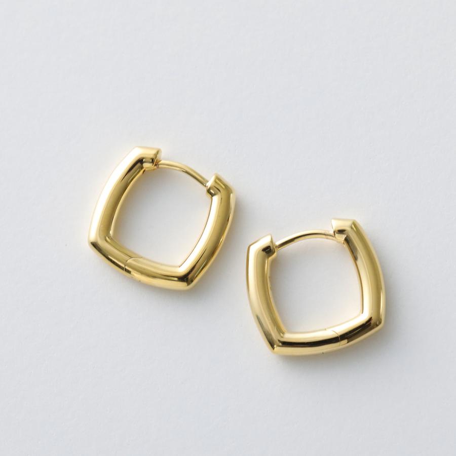 TOM WOOD（トムウッド） ピアス Frame Hoops Small Gold フレーム