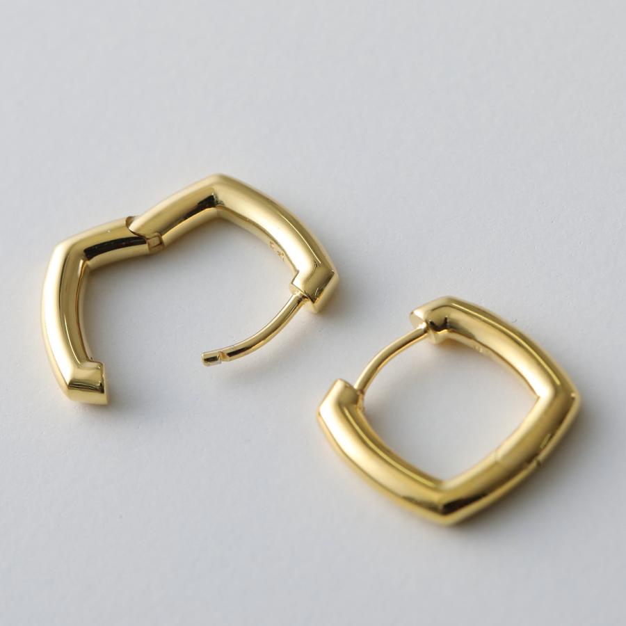 TOM WOOD（トムウッド） ピアス Frame Hoops Small Gold フレーム