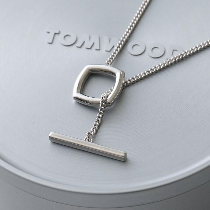 TOM WOOD（トムウッド） ネックレス Frame Pendant フレーム 20.5