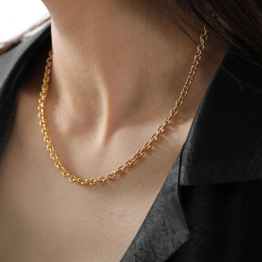 TOM WOOD（トムウッド） ネックレス Ada Chain Slim Gold アダ スリム