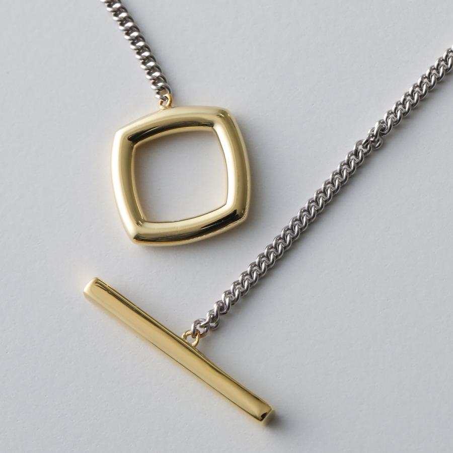 TOM WOOD（トムウッド） ネックレス Frame Pendant Duo フレーム