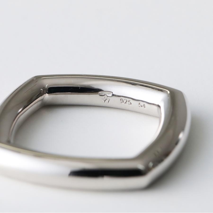 TOMWOOD トムウッド リング レディース Frame Ring Slim フレーム スリム 101541 スクエア 指輪 silver925 アクセサリー シルバーの画像