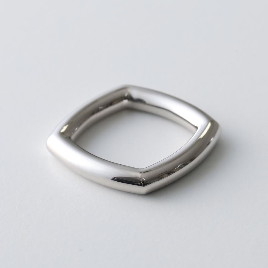 TOMWOOD トムウッド リング メンズ Frame Ring Slim フレーム スリム 101541 スクエア 指輪 silver925 アクセサリー シルバーの画像