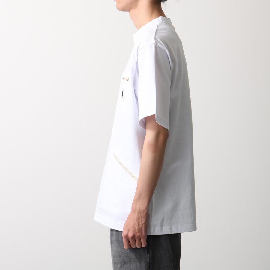サカイ SACAI バック切替 半袖 カットソー 薄手 ホワイト 2 サカイ SACAI バック切替 半袖 カットソー 薄手 ホワイト 2 - メルカリ
