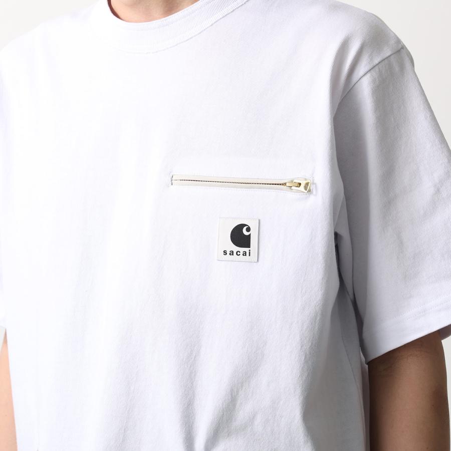 sacai　サカイ　ラッフルレースカットソー　コットンジャージーポケットTシャツ サカイ - sacai | Carhartt WIP Cotton Jersey | RESTIR リステア