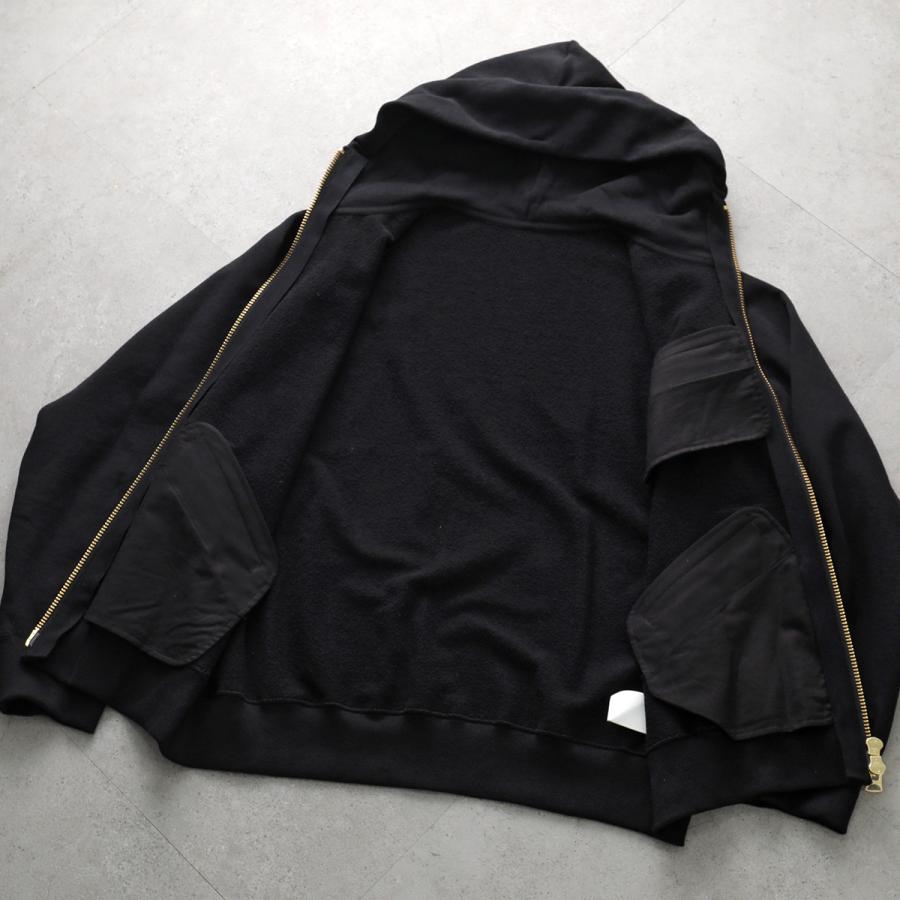 サカイ　カーハートコラボジップフーディ　サイズ2 サカイ - sacai | Carhartt WIP Hoodie-Black-2の通販 | RESTIR リステア