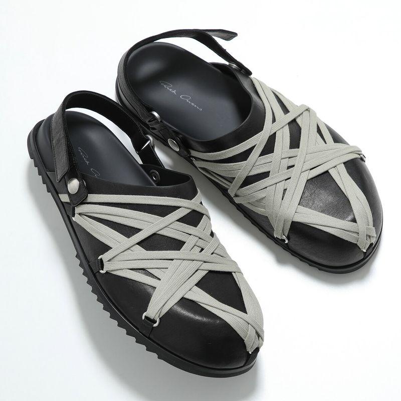 Rick Owens（リック・オウエンス） ミュール MEGALACE MULE GRANOLA
