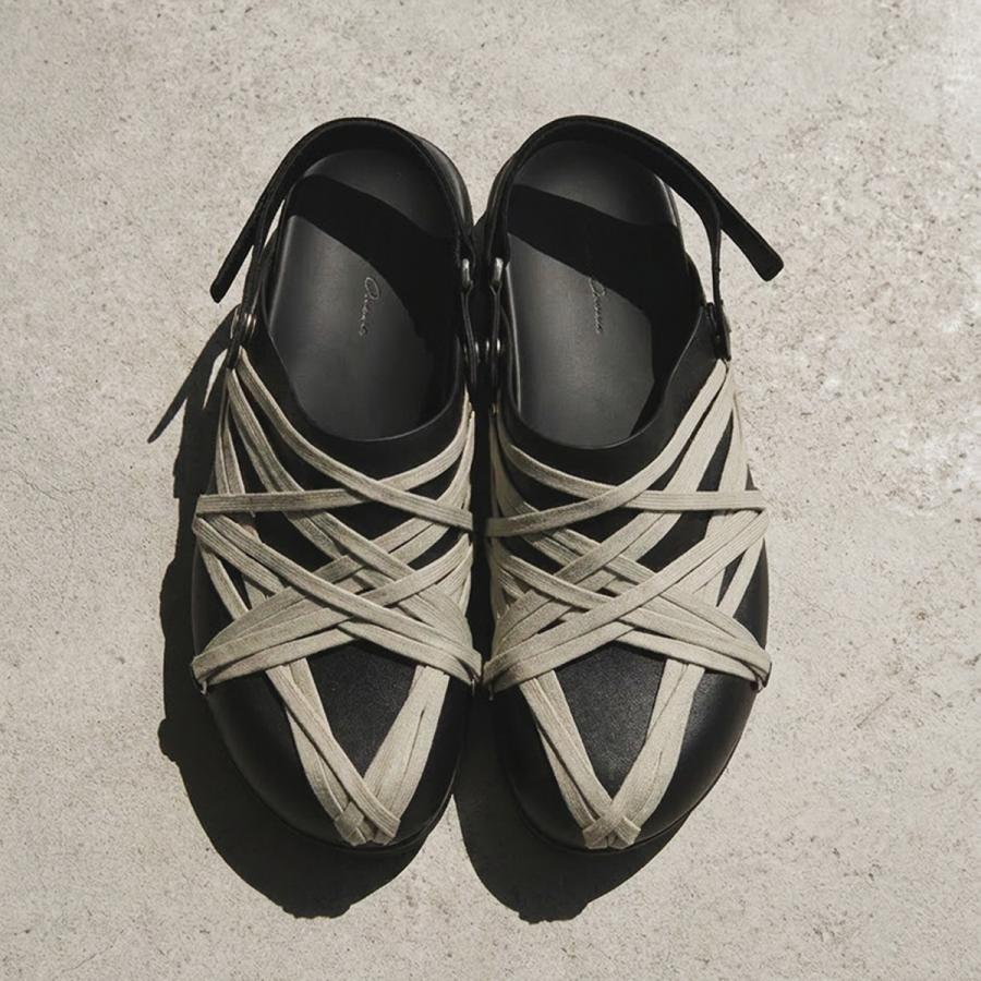 Rick Owens（リック・オウエンス） ミュール MEGALACE MULE GRANOLA
