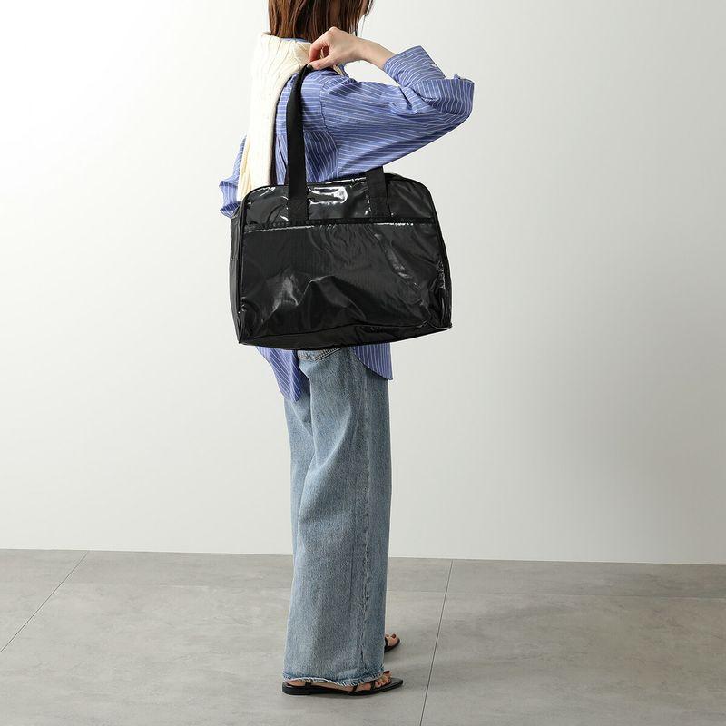 新品同　レスポートサック ボストンバッグ　オールブラック LeSportsac（レスポートサック） ボストンバッグ SMALL CARRYALL