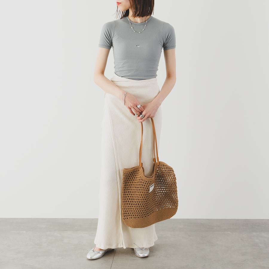 TENERA テネラ クロシェバッグ Woven Bag ウーブン バッグ レディース 