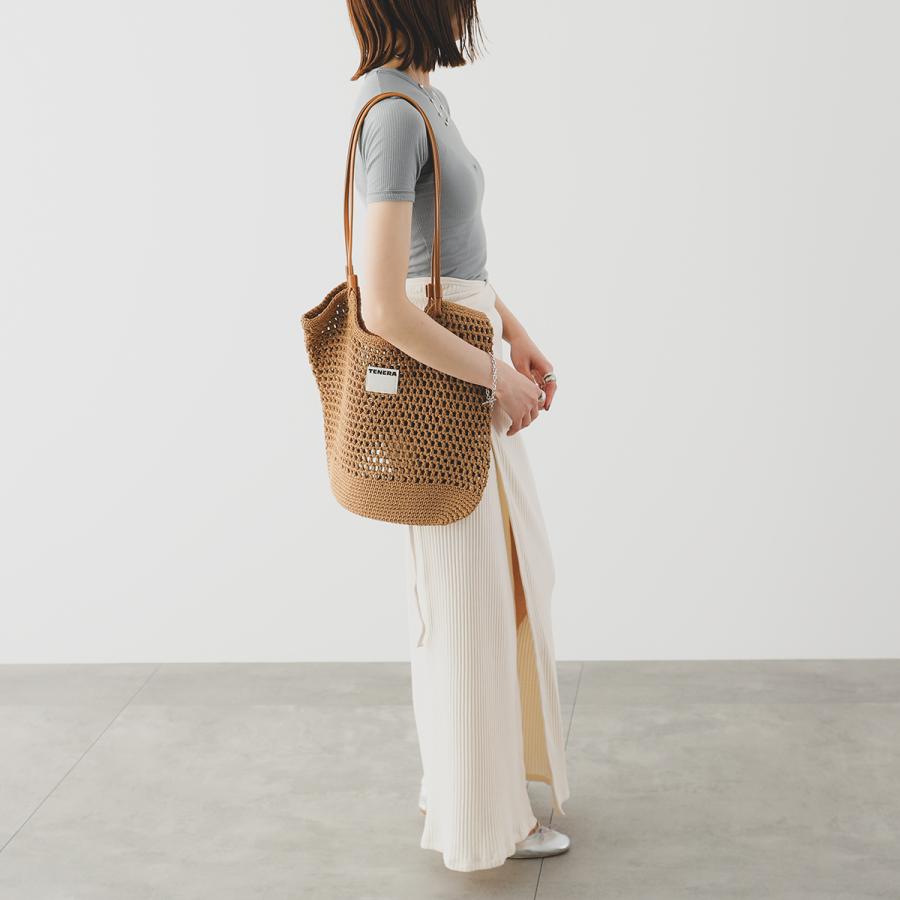 TENERA テネラ クロシェバッグ Woven Bag ウーブン バッグ レディース