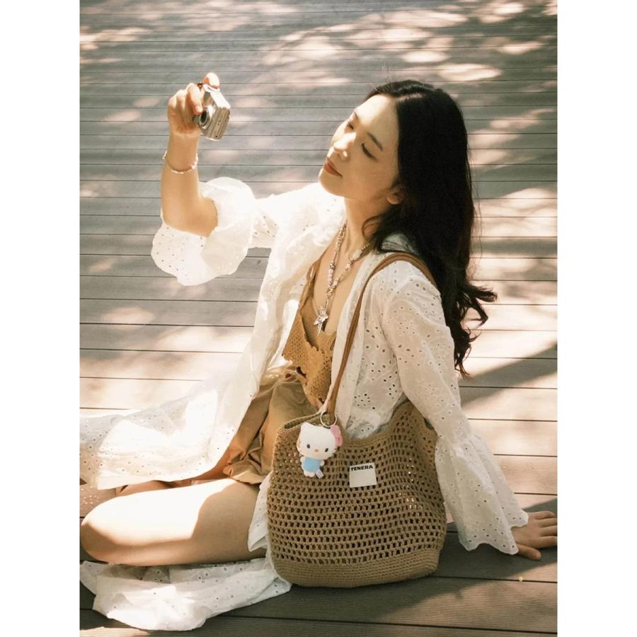 TENERA テネラ クロシェバッグ Woven Bag ウーブン バッグ レディース