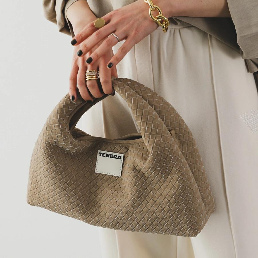 TENERA テネラ ハンドバッグ Small Hobo Bag スモール ホーボーバッグ