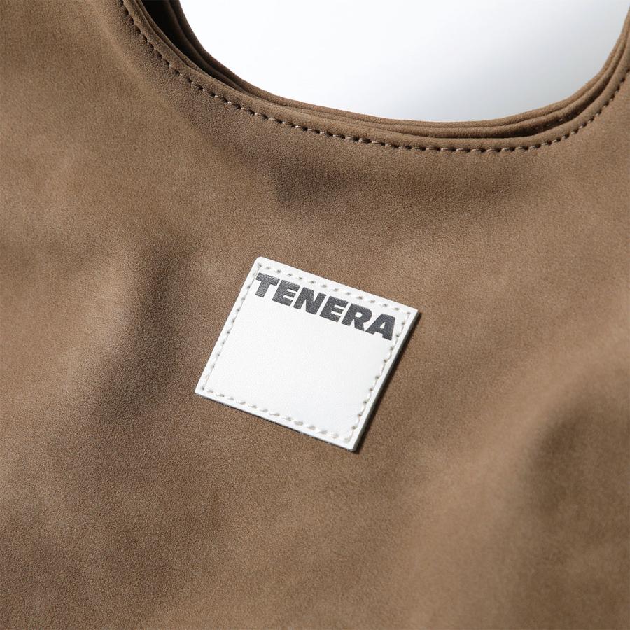 TENERA テネラ トートバッグ Suede Triangle Large Hobo トライアングル ラージ ホーボーバッグ レディース スエードコレクション 鞄 カラー2色の画像