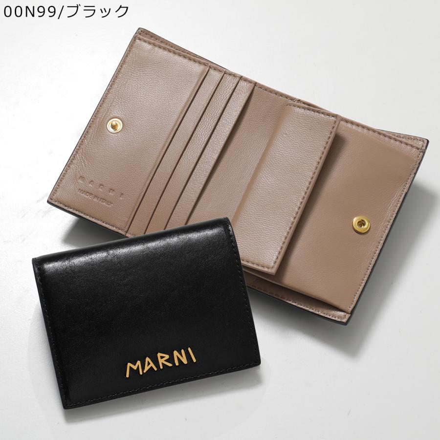 MARNI（マルニ） 二つ折り財布 PFMOQ14Q16 P8914 レディース レザー