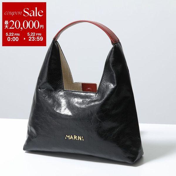 MARNI マルニ ハンドバッグ BMMP0171U0 P8914 レディース レザー ロゴ 鞄 00N99の画像
