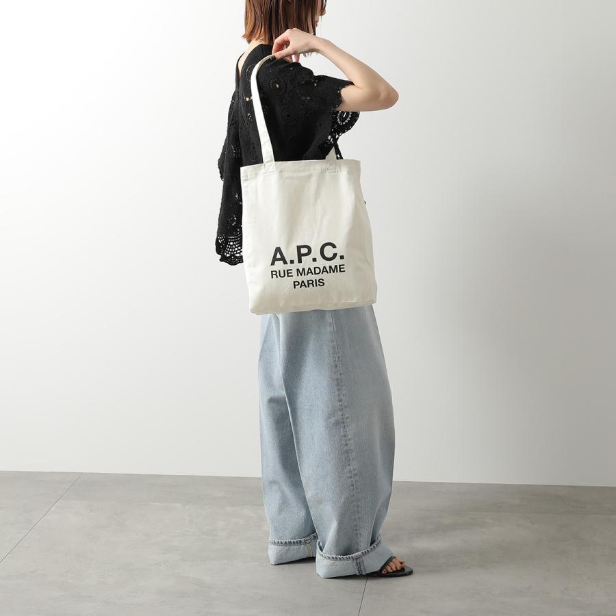 APC A.P.C. アーペーセー トートバッグ Lou Rue Madame 2.0 COHMN M67064 レディース ロゴ 鞄 カラー4色の画像