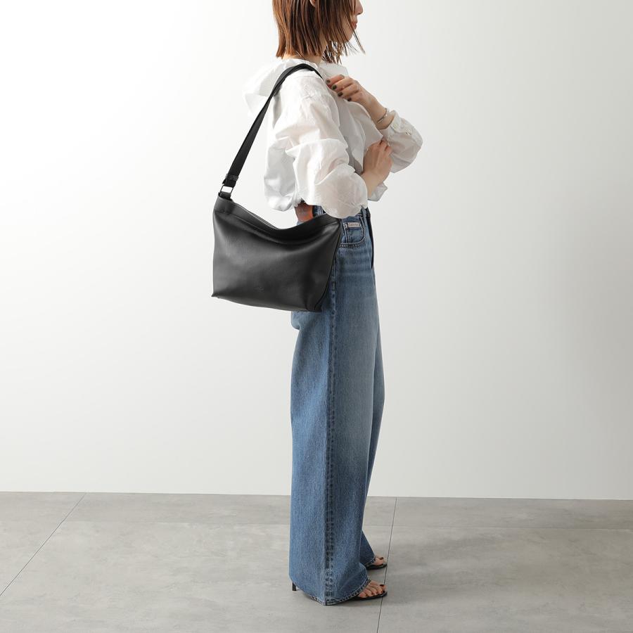 APC A.P.C. アーペーセー ショルダーバッグ PXCBC M67023 レディース メンズ レザー クロスボディ ロゴ 鞄 LZZ/NOIRの画像