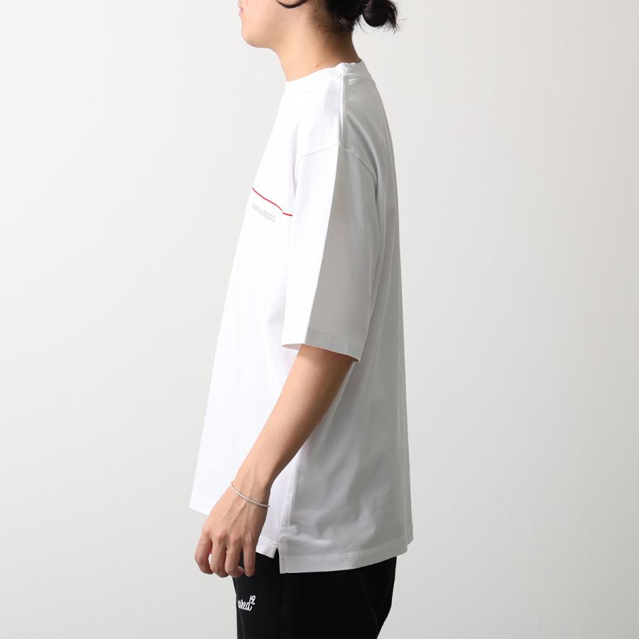 DSQUARED2 ディースクエアード フロントロゴ Tシャツ M DSQUARED2（ディースクエアード） Tシャツ S71GD1653 D20033 メンズ
