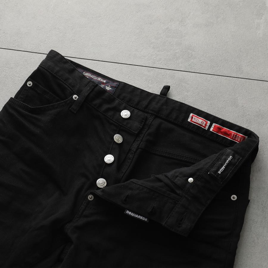 DSQUARED2 ディースクエアード ジーンズ Teddy Jean S74LB1907 S39781 メンズ デニムパンツ スキニー スリム ストレッチ コットン 900の画像
