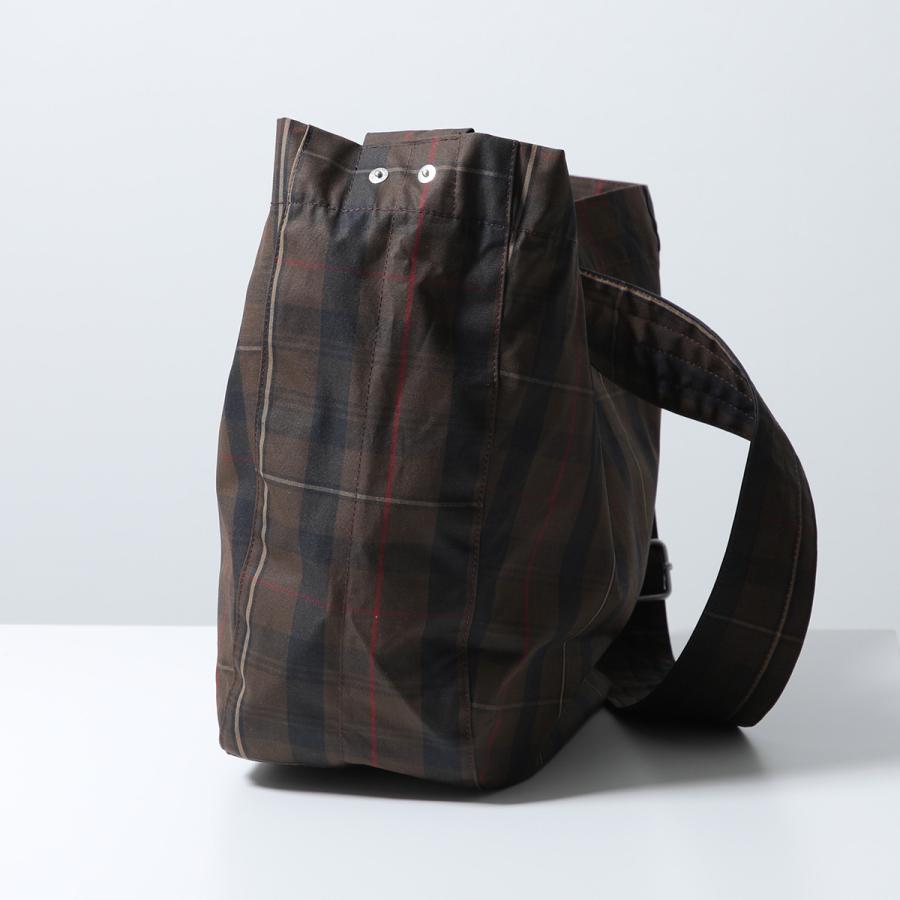 APC A.P.C. アーペーセー ショルダーバッグ Journal ジャーナル COHKY M61939 クロスボディ サッチェル ロゴ チェック CAA/MARRONの画像