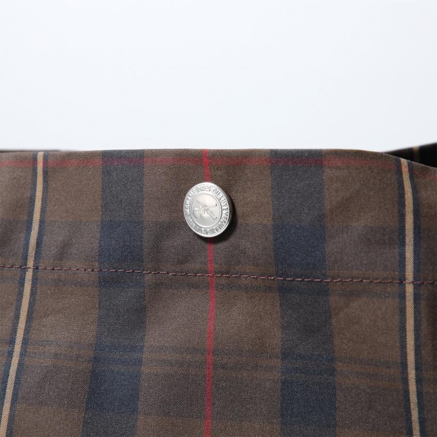 APC A.P.C. アーペーセー ショルダーバッグ Journal ジャーナル COHKY M61939 クロスボディ サッチェル ロゴ チェック CAA/MARRONの画像