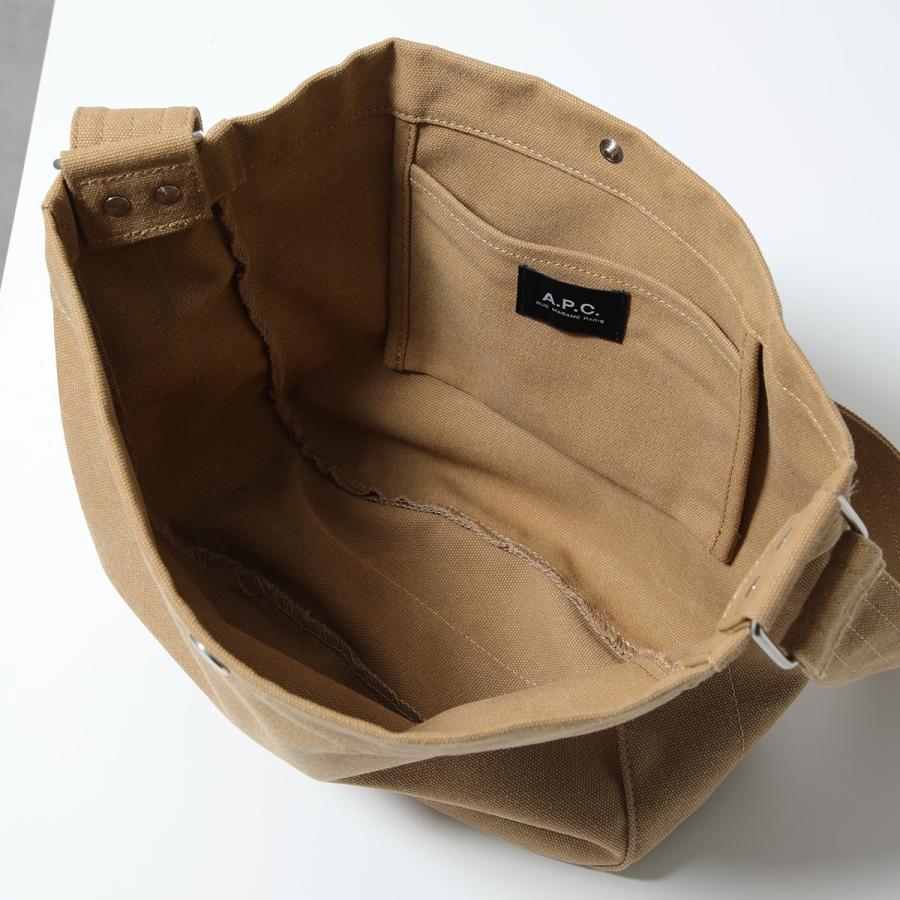 APC A.P.C. アーペーセー ショルダーバッグ besace journal small ベサス ジャーナル スモール PSAME M67010 レディース 鞄 CAG/TABACの画像