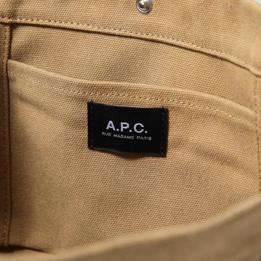 APC A.P.C. アーペーセー ショルダーバッグ besace journal small ベサス ジャーナル スモール PSAME M67010 レディース 鞄 CAG/TABACの画像
