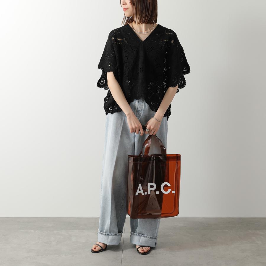 APC A.P.C. アーペーセートートバッグ LOU PUACD M61442 レディース ロゴ 鞄 カラー2色の画像