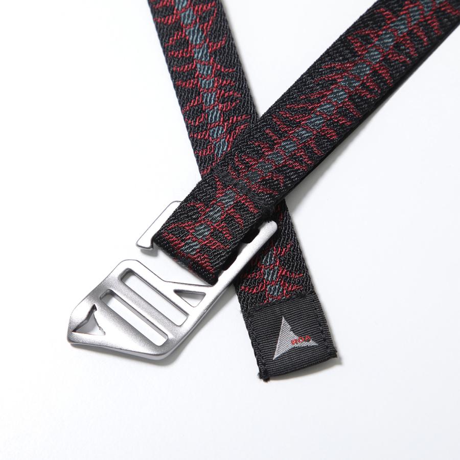 ROA ロア ナローベルト Centipede Belt YBUW227FA20 メンズ ナイロン