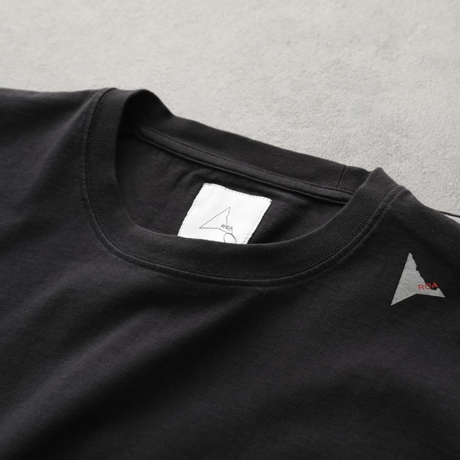 ROA ロア Tシャツ YBUW011JY01 メンズ 半袖 カットソー ロゴT コットン