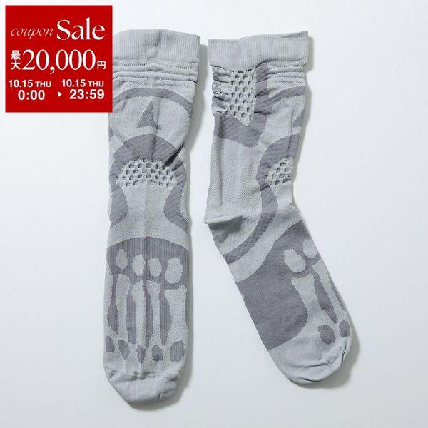 ROA ロア ソックス Bones Logo Q-skin Technical Crew Socks