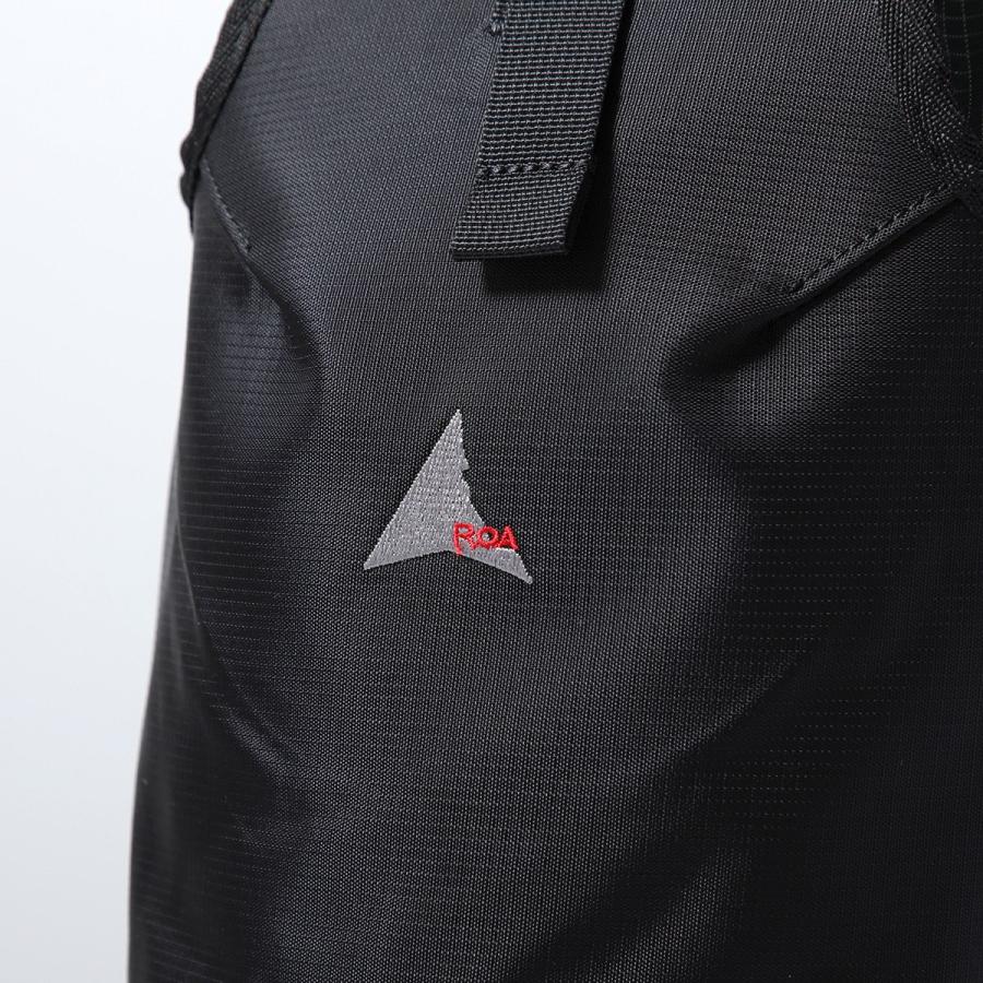 ROA ロア ボディバッグ Testudo 5L Technical Shell Sling Bag テクニカル シェル スリングバッグ YBUW232FA25 メンズ 5L MTY0001/Black-Grey_13