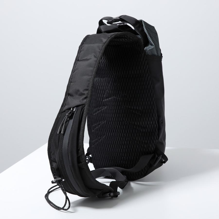 ROA ロア ボディバッグ Testudo 5L Technical Shell Sling Bag テクニカル シェル スリングバッグ YBUW232FA25 メンズ 5L MTY0001/Black-Grey_6