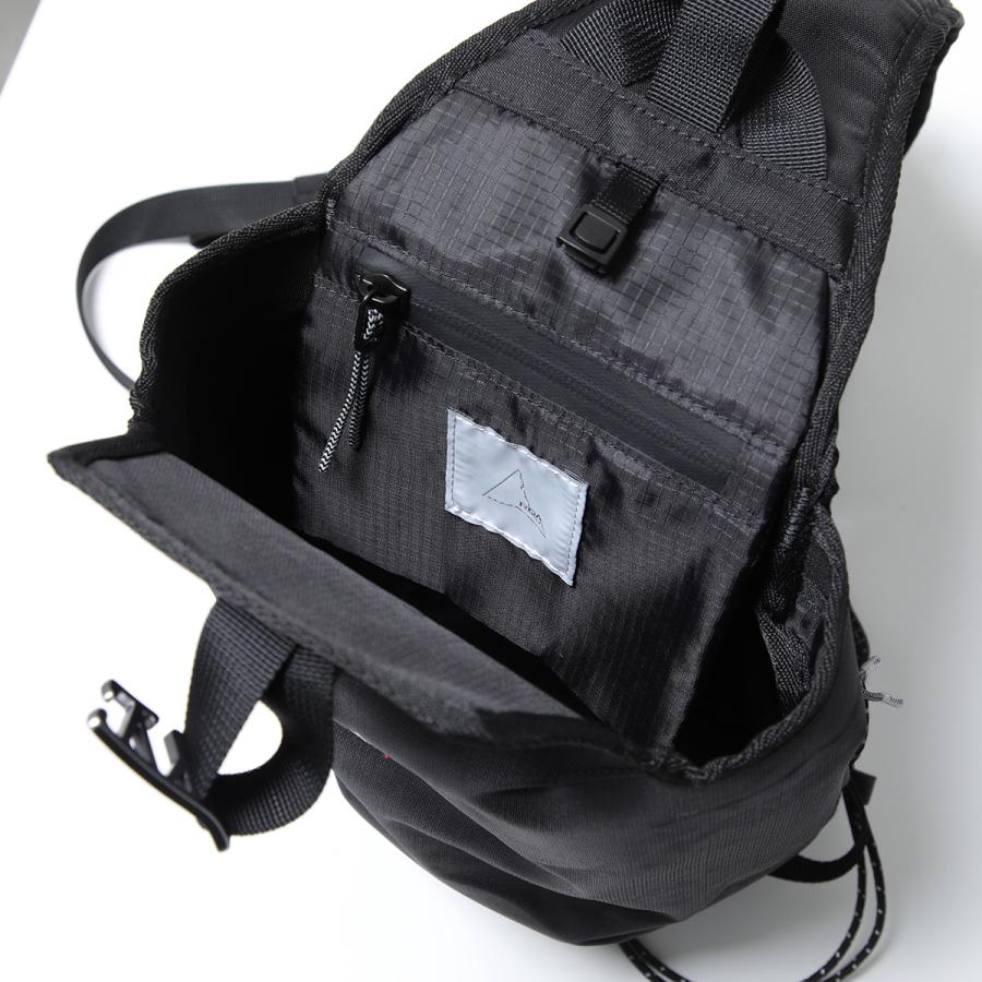 ROA ロア ボディバッグ Testudo 5L Technical Shell Sling Bag テクニカル シェル スリングバッグ YBUW232FA25 メンズ 5L MTY0001/Black-Grey_7