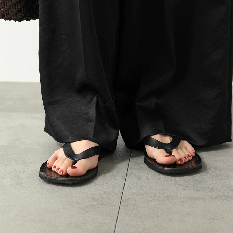 CORSO ROMA,9 厚底トングサンダル ブラック CORSO ROMA,9（コルソローマ ノーヴェ） CORSO ROMA 9 コルソローマ