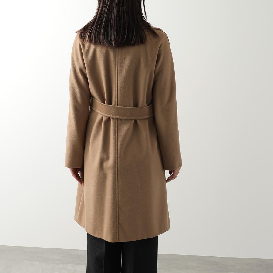 MAX MARA Studio マックスマーラ ステュディオ ガウンコート DRAVENNA ドラヴェンナ レディース ピュア ヴァージンウール ミドル丈 ベルト付き カラー2色の画像