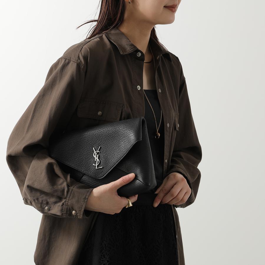 美品 サンローラン ショルダーバッグ ポシェット カサンドラ ブラック レザー SAINT LAURENT サンローラン パリ PARIS ショルダーバッグ レディース