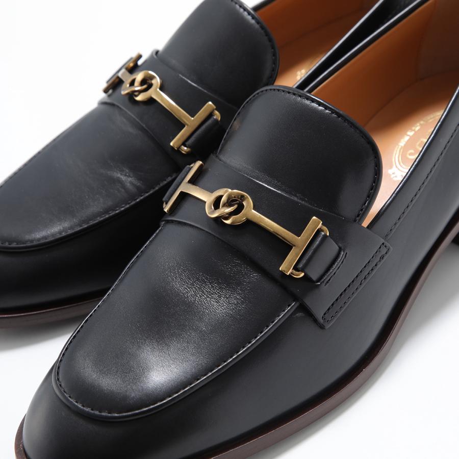 TOD'S ブラック フリンジ ローファー 35 TOD'S（トッズ） TODS ビットローファー XXW28K0HP50NF5 レディース