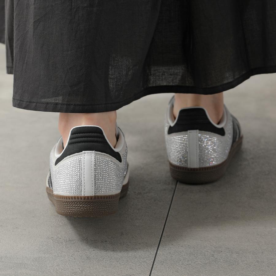 adidas Originals アディダスオリジナルス スニーカー SAMBA OG サンバ IH9055 レディース ラインストーン グリッター レザー ローカット 靴 CRYWHT CWHITE_6