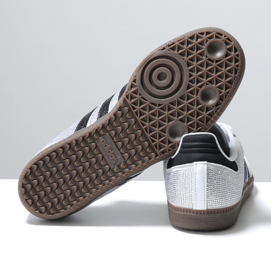 adidas Originals アディダスオリジナルス スニーカー SAMBA OG サンバ IH9055 レディース ラインストーン グリッター レザー ローカット 靴 CRYWHT CWHITE_9